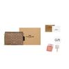 Coach Slim Crossbody 19 Logo Print Zipper Closure Coated Canvas Shoulder Bag Women Crossbody Bag Brown Black CW204-IMQRX