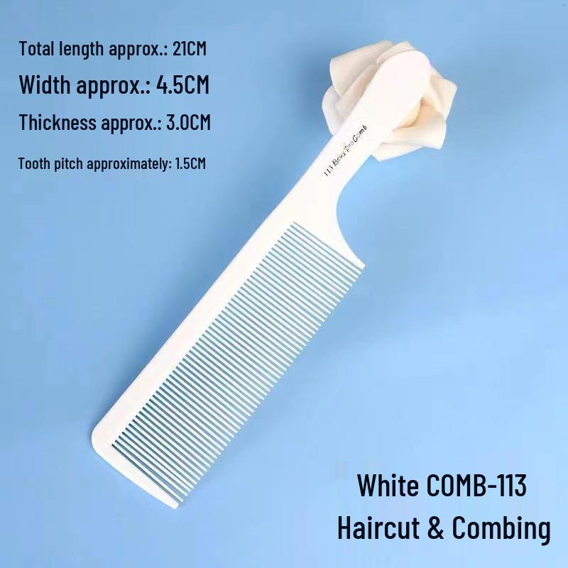 Профессиональная антистатическая расческа для волос с мелкими зубьями и ручкой - Ультратонкая расческа  Яблоко