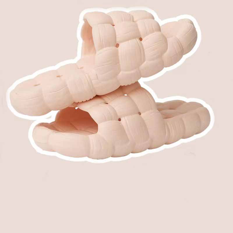 Letní protiskluzové žabky Silná platforma Muži Koupelna Domácí Pantofle Protizápach Měkká podrážka Lehké Sandály Cloud Slides