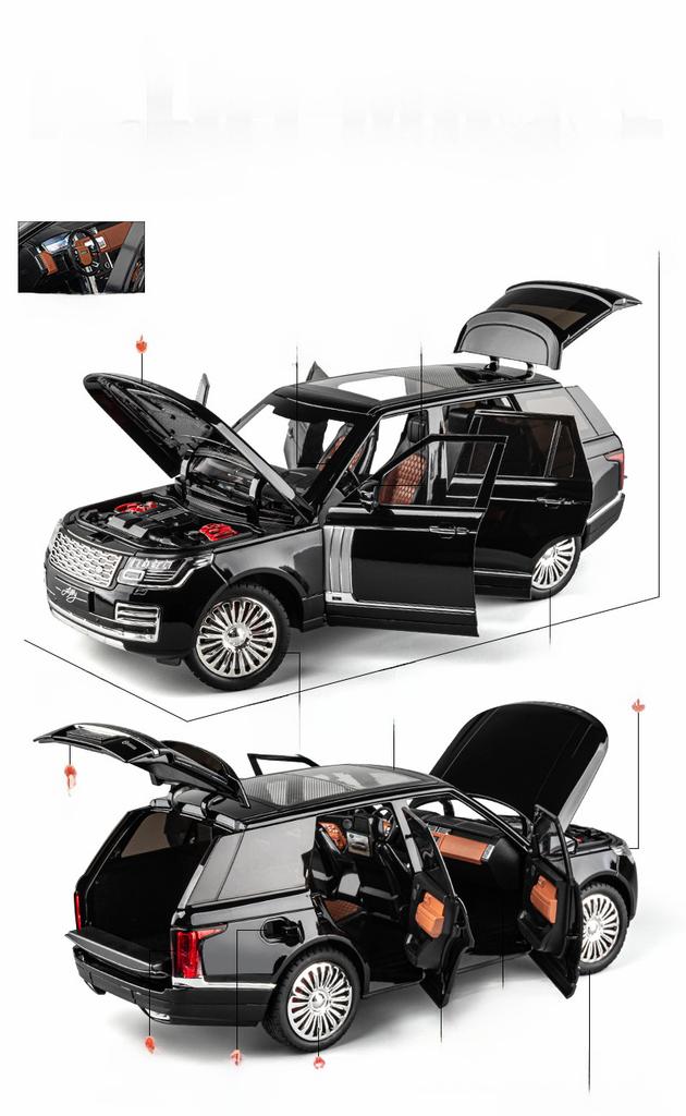 Authentic 1:18 Land Rover Range Rover Alloy Car Model - Fashionable Blind Box Ornaments