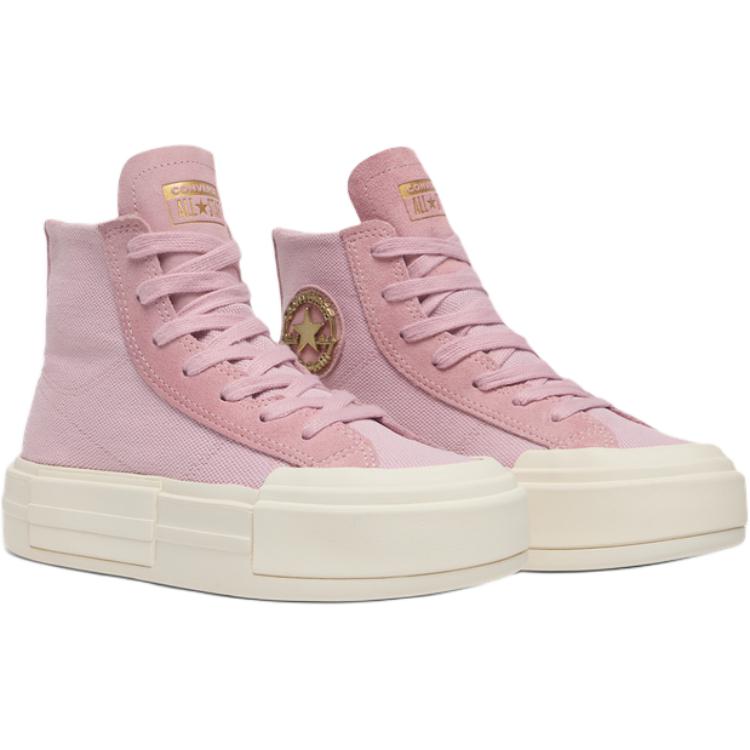 Converse All Star Comfortable and Versatile Durable and Lightweight High-Top Canvas Shoes Unisex In Pink