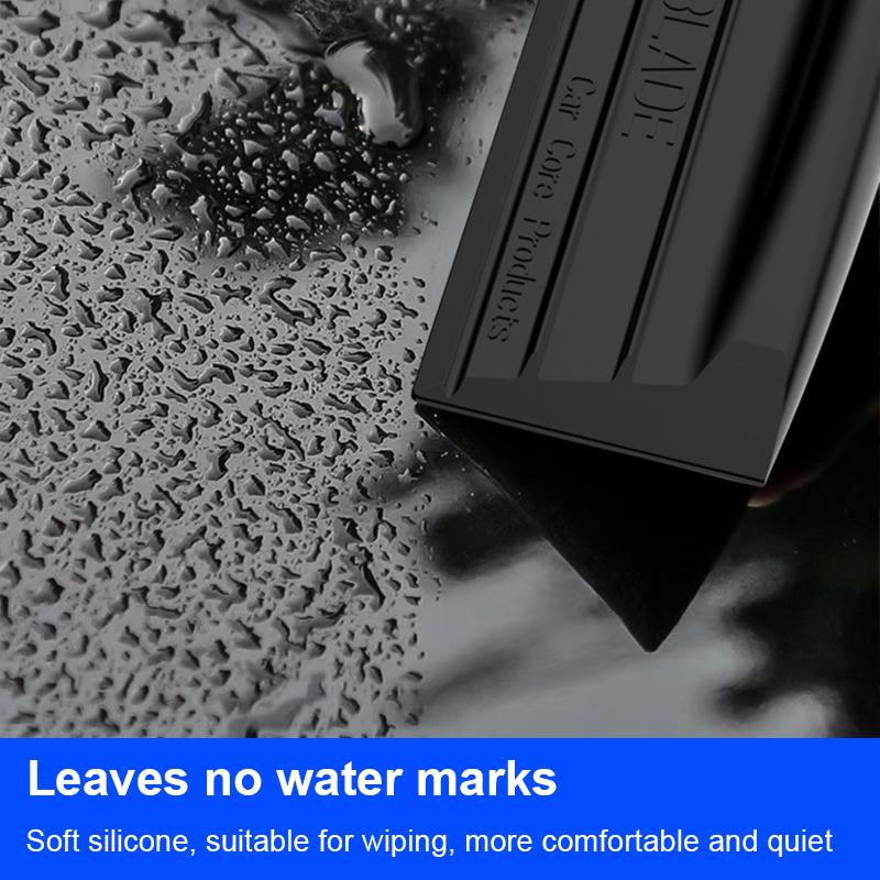 SEAMETAL Silicone Car Wash Wiper Blade Car Glass Window Washing Tools Scraper Window Mirror Cleaning Windshield