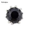 Black Glass Ball White Steampunk Cane Fashion Decorative Stick Gentleman Luxury Crosier Knob Steampunk & Everyday Use 93cm