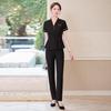 Women's Short Sleeve Business Suit Set