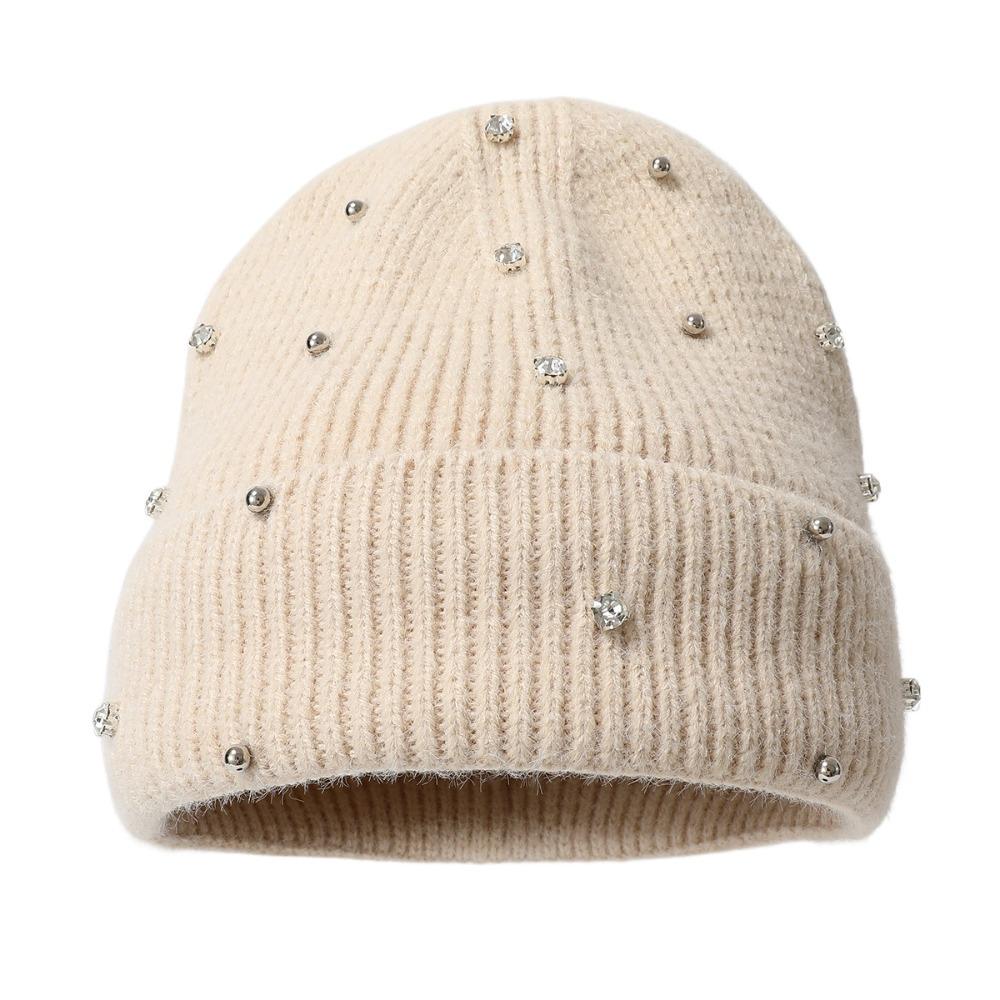 Casual Skullies Cap Keep Warm Pullover Yarn Hat Outdoor Warm Bonnet Beaanies Autumn Winter
