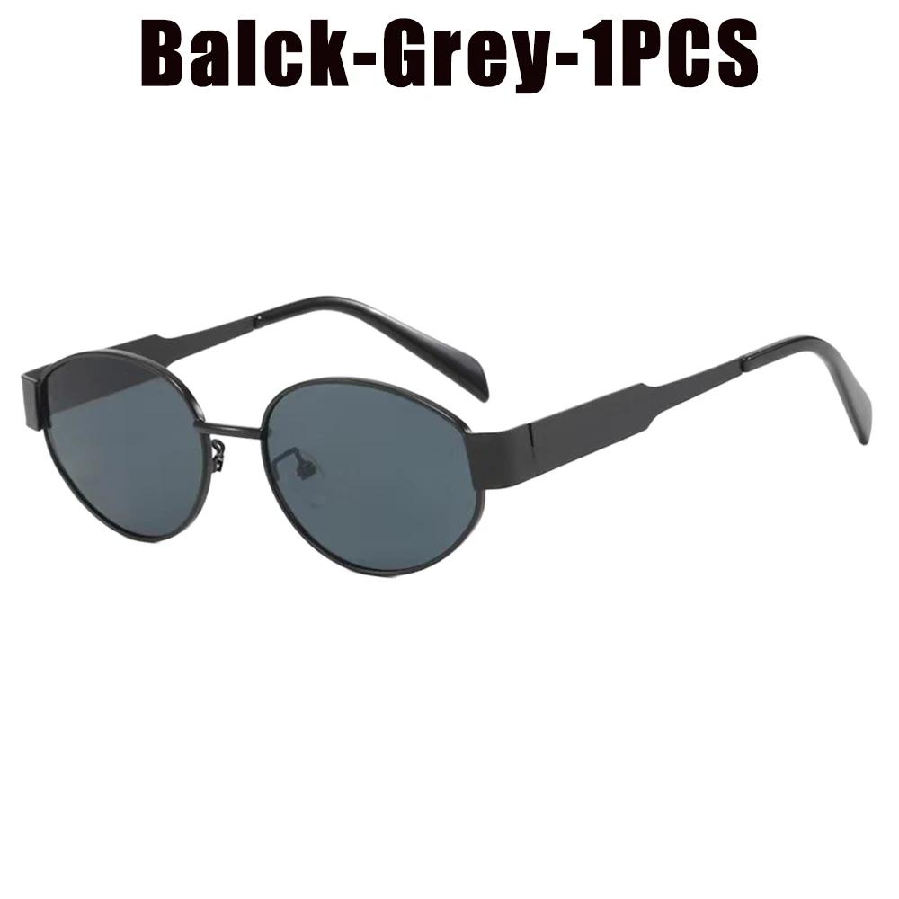 

Роскошные металлические овальные солнцезащитные очки для мужчин и женщин, классические винтажные очки для вождения, солнцезащитные очки для улицы, унисекс