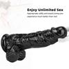 7 Bcm Oversized Simulated Dildo Ashes Anal Plugs Backdoor Chrysanthemum Toy Dildo
