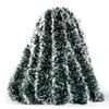 10M Christmas Decor Ribbons Garland Xmas Tree Hanging Pendent Ornaments Green Cane Tinsel Wreath for New Year Party Home Decor