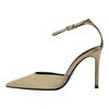 Zara Eleganti Tacchi Alti con Tacco a Spillo da 9cm Scarpe da Donna Verdi 1236610069