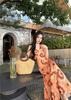 Travel Wear Seaside Vacation Temperament Printed V-Neck Dress Bohemian Beach Dress Summer