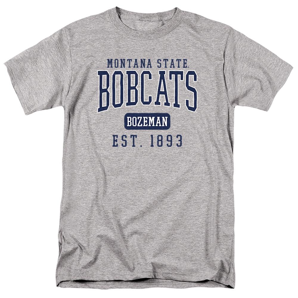 Montana State University Adult T-Shirt Est. Date, Athletic Heather, S-5XL S разноцветный