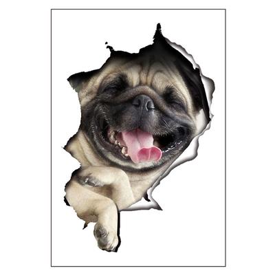 Puppy Decorative Stickers Bathroom Toilet Paste Wall Sticker Refrigerator Stickers