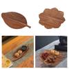 Natural Wood Platter for Breakfast, Ideal Snacks and Beverages