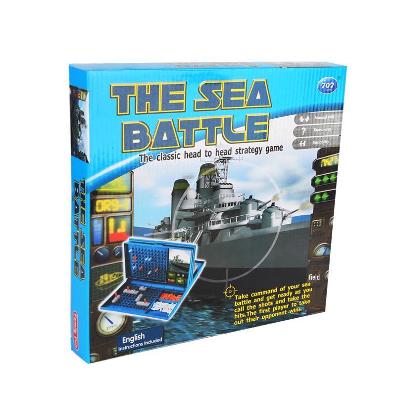 Cross-Border Sea Battle Chess: Two-Player Interactive Logic Game for Kids