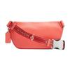 New COACH Elias Artificial Leather Combo Bag Shoulder Bag Crossbody Bag Fanny Pack Medium Size Men's Orange And Brown CJ505-SVB10