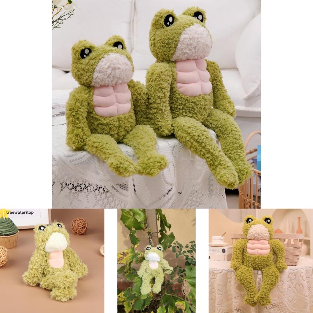 Muscle Frog Duck Plush Toy Fitness Stuffed Doll Gift For All Ages