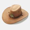 Western Cowboy Hat Spice Girl American Vintage Knight Hat Men's and Women's Outdoor Camping Photo Shade Sunscreen Hat Big Eaves