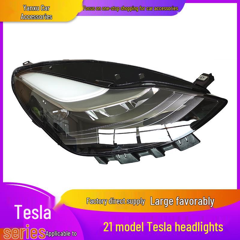 Compatible with Tesla Model 3 Headlight Part 1077371-00-C (2019-2021)