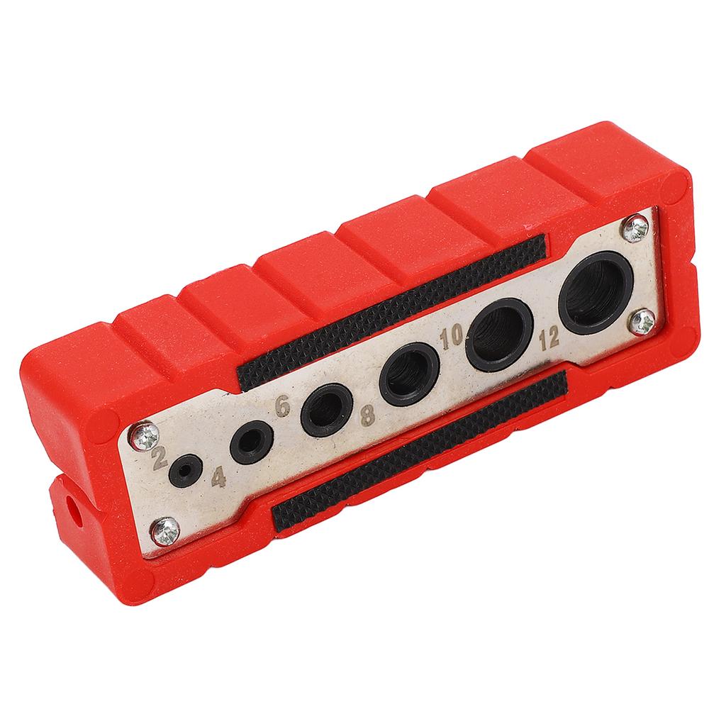 Handheld Drill Guide 2 to 12mm Woodworking Drilling Locator Wood Doweling Hole Guide