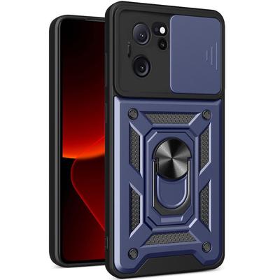 Armored Case for Xiaomi 13T / 13T Pro, CamShield Slide, Navy Blue