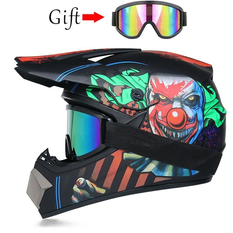 Off Road Motorcycle Adult Motocross Helmet ATV Dirt Bike Downhill MTB DH Racing Helmet Cross Helmet Capacetes DOT Moto