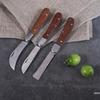Grafting Foldable Knife Gardening Grafting Pruning Knife Fruit Tree Plant Branches Cutter Tools Portable Wooden Handle Knife