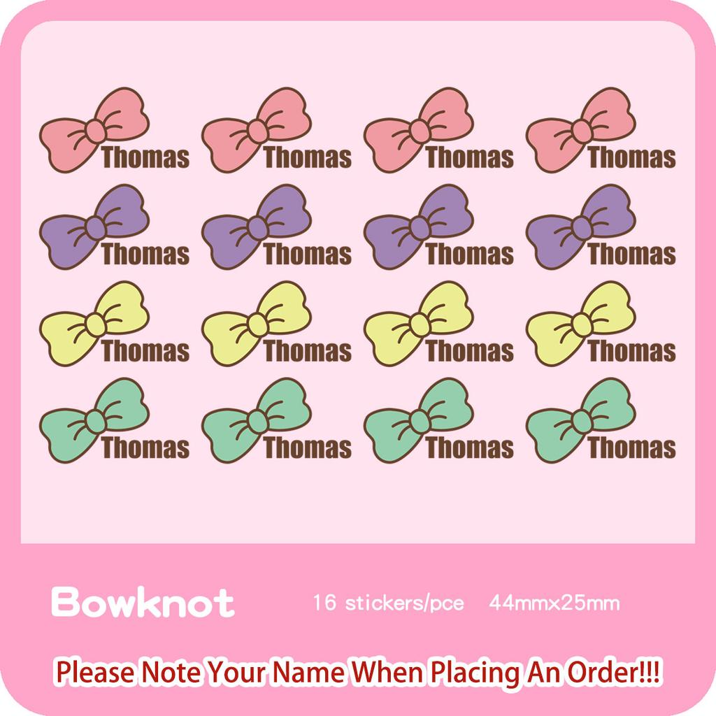 Custom Cartoon Iron On Name Sticker Heat Transfer Label Print On T-Shirt Hoodies Patches For Clothing Thermal Stickers Applique