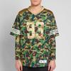 BAPE X Adidas SB Jersey Green Men Tops DW9285
