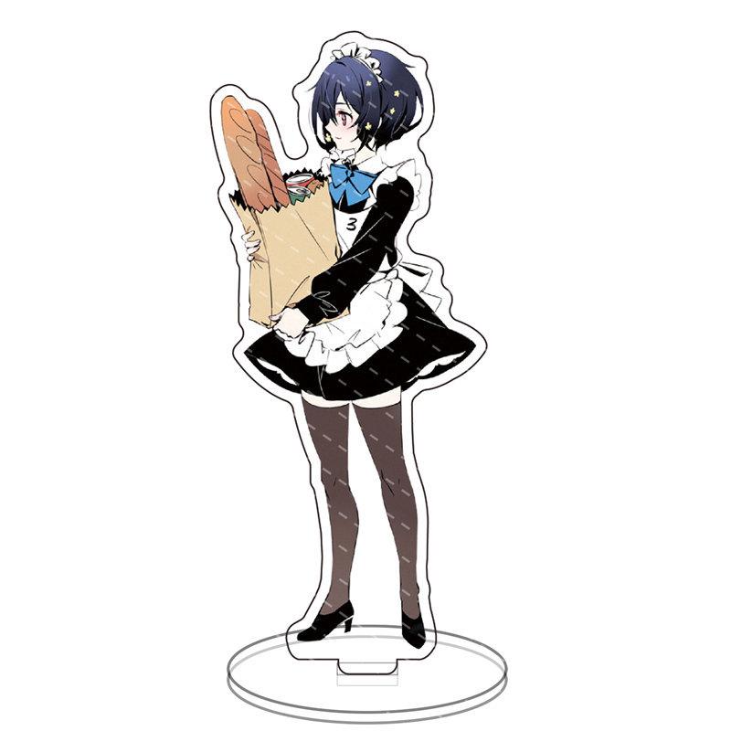 ZOMBIE LAND SAGA Two Sided Acrylic Stand Figures Model Plate Hoshikawa Lily Minamoto Sakura Standing Sign Desk Decor