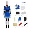 Rei Akari Legendsarceus Cospaly Costume Full Set Game Party Halloween