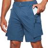 2024 Herren Übergröße Mehrfach-Taschen Reißverschluss Arbeitsshorts
