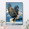 5d DIY Diamond Painting Cross Stitch Animal Eagle Diamond Embroidery Mosaic Full Round Drill Home Decor Arts