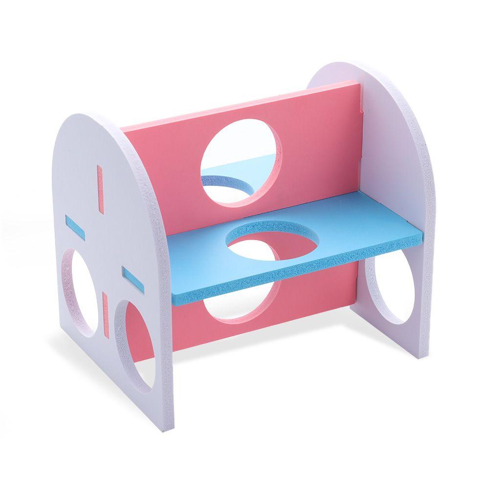 1PCS Hamster Toys Hamster Sleeping Nest Hedgehog Pet Sport Exercise Toys Set Gerbil Rainbow Bridge Hamsters House