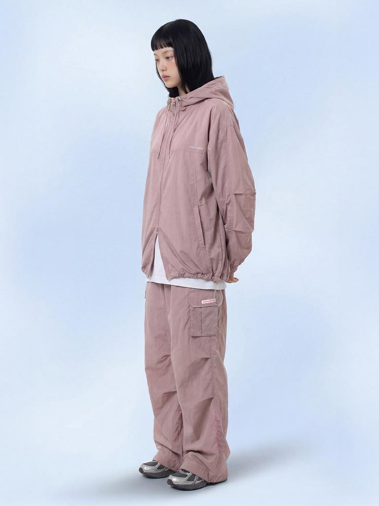 Masmarulez Apparel Essential Two Way Light Windbreaker_Indie Pink