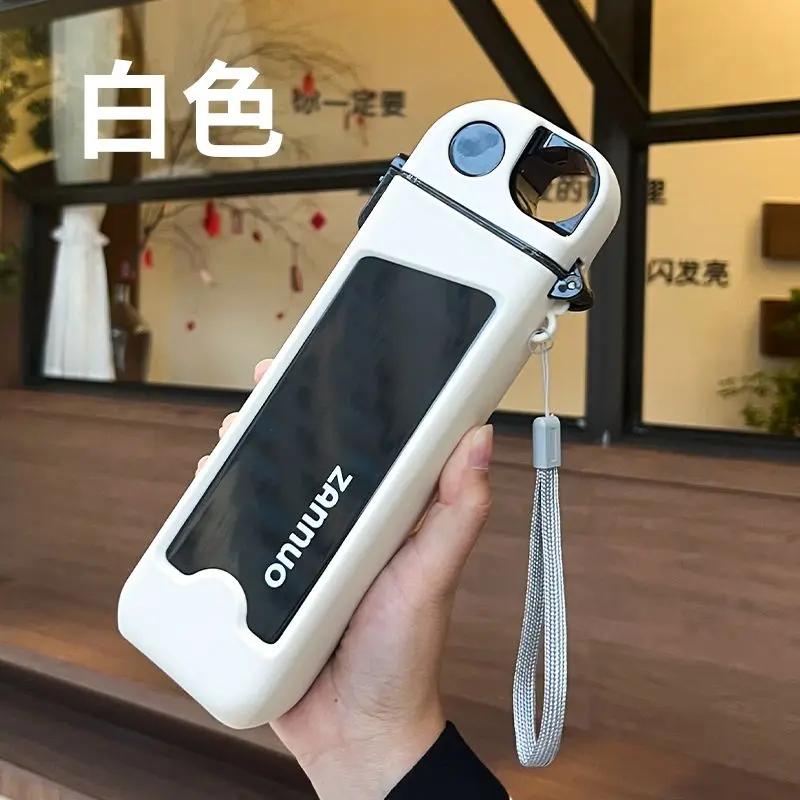 

352 мл спортивная кружка для воды квадратной формы портативная пластиковая бутылка для воды фитнес кружка соломинка чайник для занятий спортом на открытом воздухе бутылка для воды 352ml