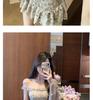 Waist-Cinching 2026 Floral One-Shoulder Short Dress with Elastic Waist - New Summer Style for Women