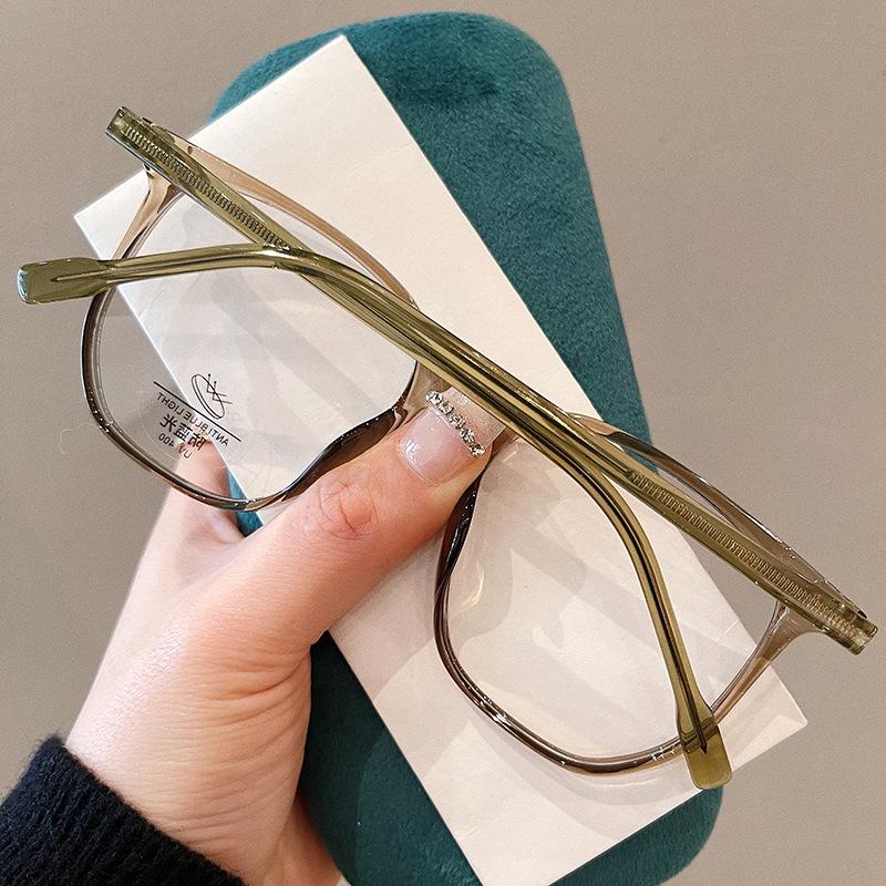 Trendy Square Reading Glasses Anti Blue Light Computer Glasses for Women Men Radiation Protection Optical Eyewear +2