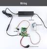 JGA25-370 Mini DC Geared Motor: 6V-24V Brushed, Low Speed, High Torque Gear Reduction.