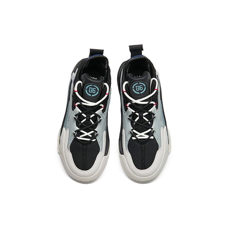 Anta G6 Comfortable Durable Low-Top Sports Casual Shoes Men Sneakers Black Gray Blue 112218082-4