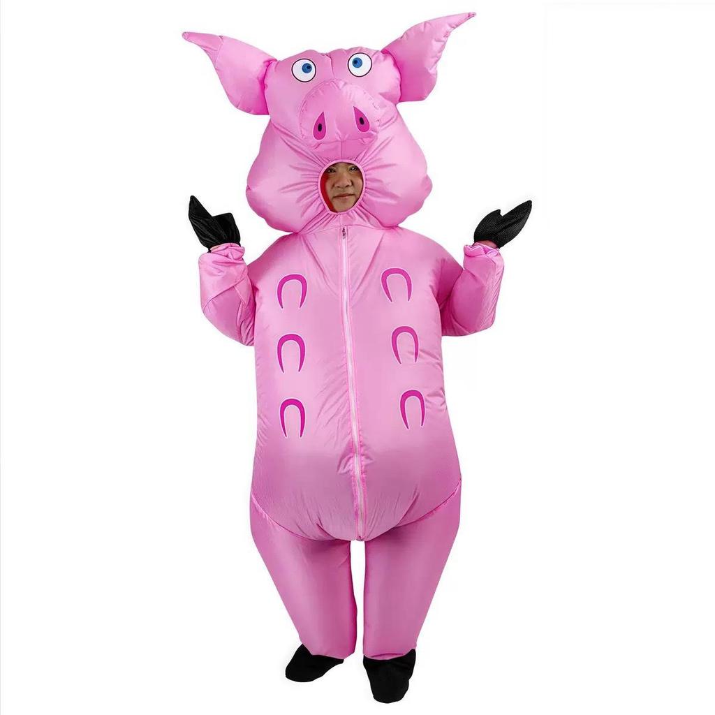 Costume Gonflable Dinosaure Alien Halloween Très Vendu - Tenue Poupée Drôle Créative pour Spectacles et Maquillage