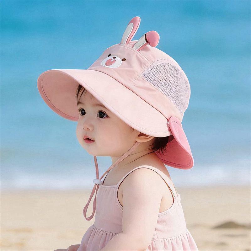 Infant/Toddler Sun Hat: Wide Brim, Removable, Lightweight Protection for Boys & Girls