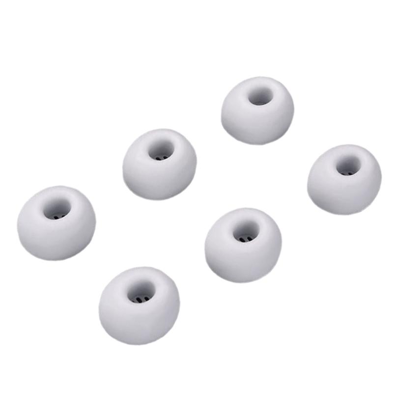 

3Pair Soft Silicone Earbuds Earphone Tip Earplug Cover for 6i Headphone Eartips