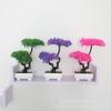 Artificial Double-Layer Pine Tree Bonsai Decorative Plant Home Office Tabletop Gift