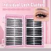 Natural Look Faux Cils 30D/40D/50D/60D DIY Lashes Book Fake Eyelash  Eye Makeup Tools