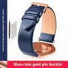 Thin Leather Strap 12 14 15mm 16mm 18mm 19mm 20mm 22mm For Tissot Longines Casio Watch Band Men Women Brown Blue White Bracelet