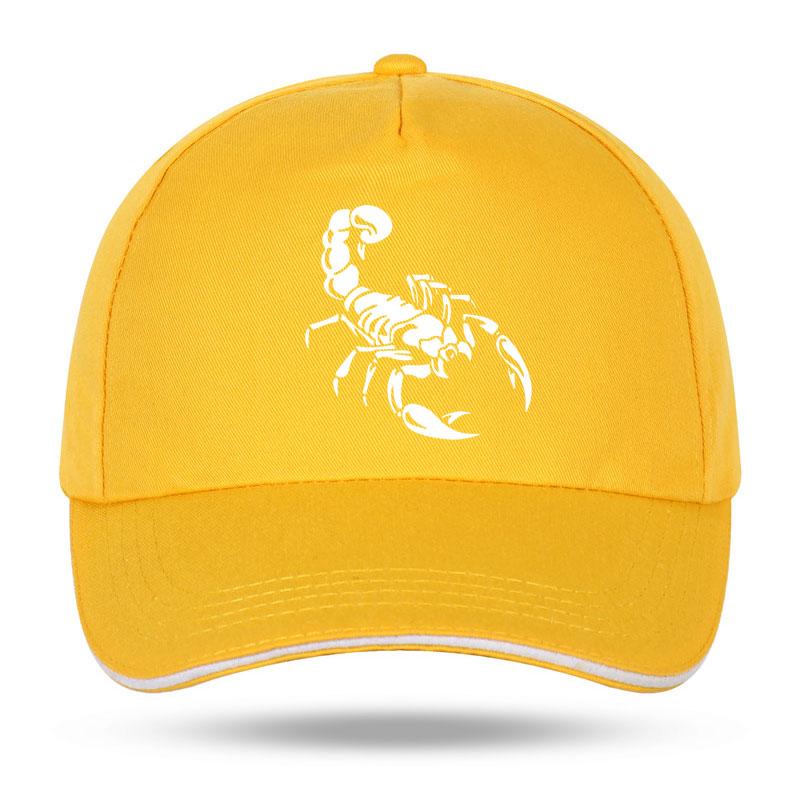New Unisex Women Fashion Scorpion Baseball Caps for Hip Hop Cotton Trucker Cap Bone Dad Hats