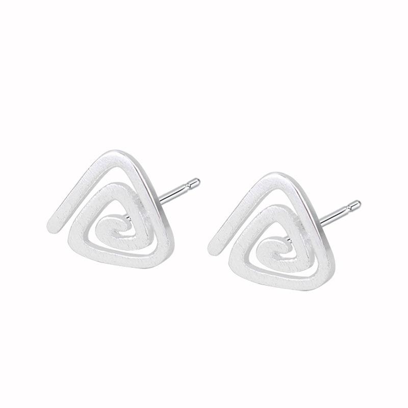 Minimalist Fashion Stud Earrings For Women Students Personalized Versatile Daily Wear Jewelry Accessories