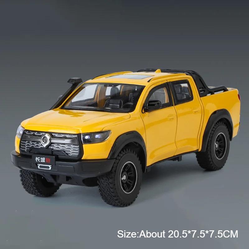 

1:Масштаб 1:24 Модель Автомобіля Іграшка RAM MAMMOTH GWM POER SUV Зі Сплаву Лита з Амортизацією Позашляховик Мініатюрний Подарунки для Дітей