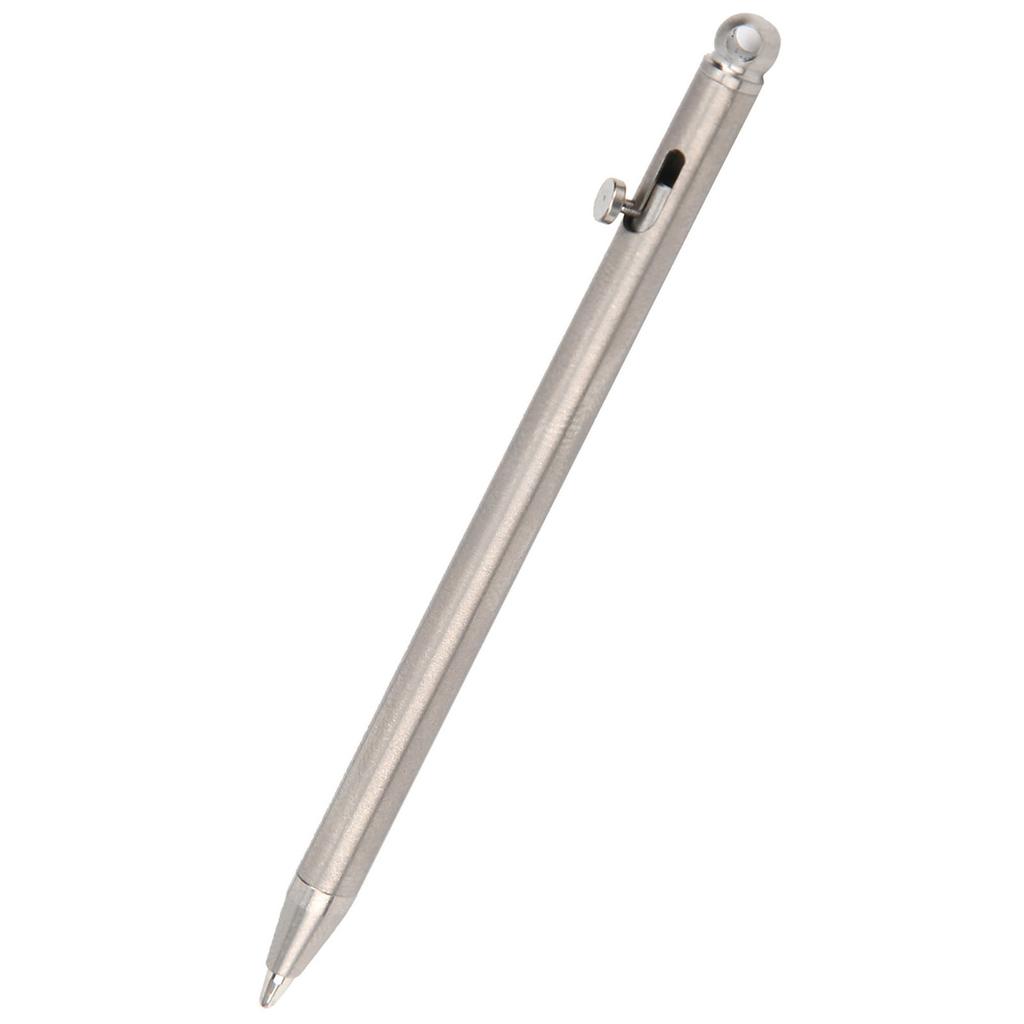 Mini Pen Pure Titanium EDC Portable Keychain Pen Sign Ballpoint Writing Instrument