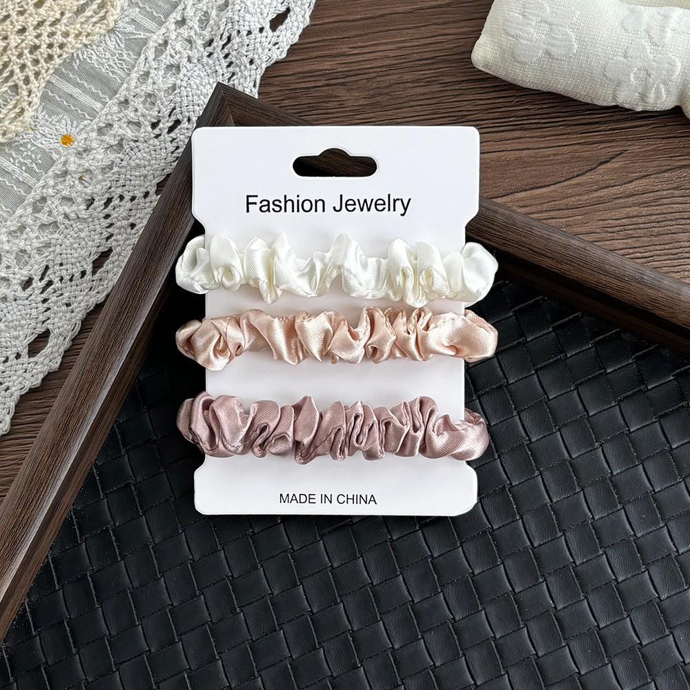 

Однотонная эластичная модная резинка для волос для женского пучка - Прочный, стильный аксессуар